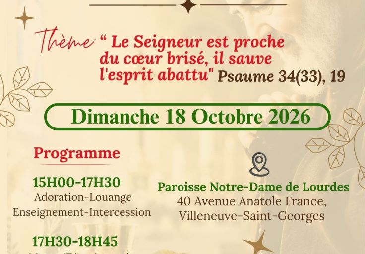 Messe votive padre pio octobre 2026
